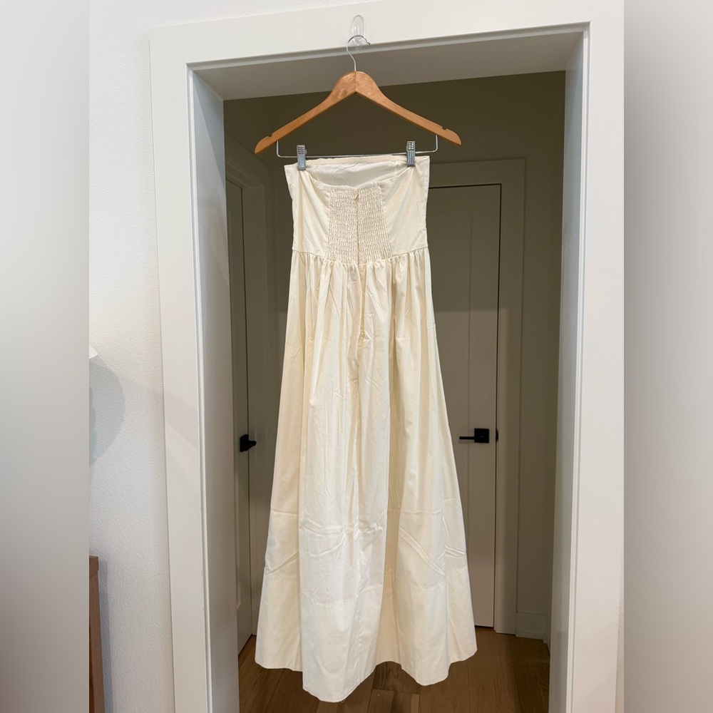 WeWoreWhat Strapless White Midi Dress - Picture 8 of 11